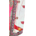 Glamorous Pink Colored Net Lehenga Saree